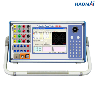 8 ইঞ্চি LCD স্ক্রীন সহ 44.75lb সুরক্ষা রিলে পরীক্ষার সরঞ্জাম
