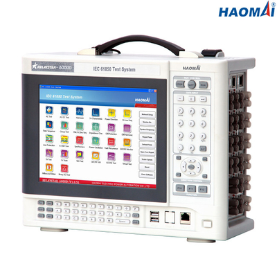 HAOMAI মাল্টিমোড IEC 61850 টেস্টিং, 8.82 Lb সুরক্ষা রিলে পরীক্ষার সরঞ্জাম