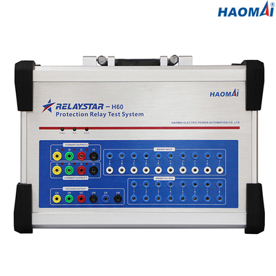 HAOMAI সেকেন্ডারি ইনজেকশন টেস্ট সেট 4x300V 6 ফেজ সুরক্ষা রিলে জন্য