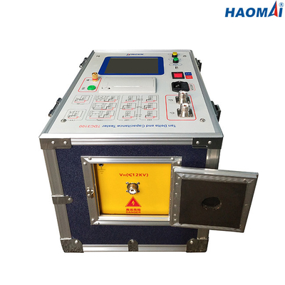 12kV IEC60247 পাওয়ার ট্রান্সফরমার টেস্ট সেট আল্ট্রাপোর্টেবল ইনসুলেশন ফ্যাক্টর