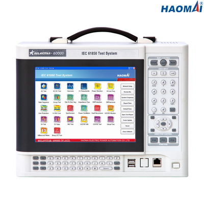 HAOMAI মাল্টিমোড IEC 61850 টেস্টিং, 8.82 Lb সুরক্ষা রিলে পরীক্ষার সরঞ্জাম