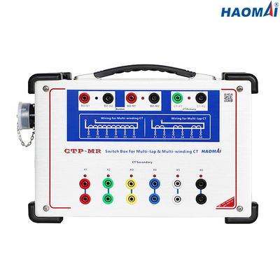 50/60Hz বর্তমান যন্ত্র ট্রান্সফরমার টেস্ট সেট সর্বোচ্চ হাঁটু ভোল্টেজ 40kV